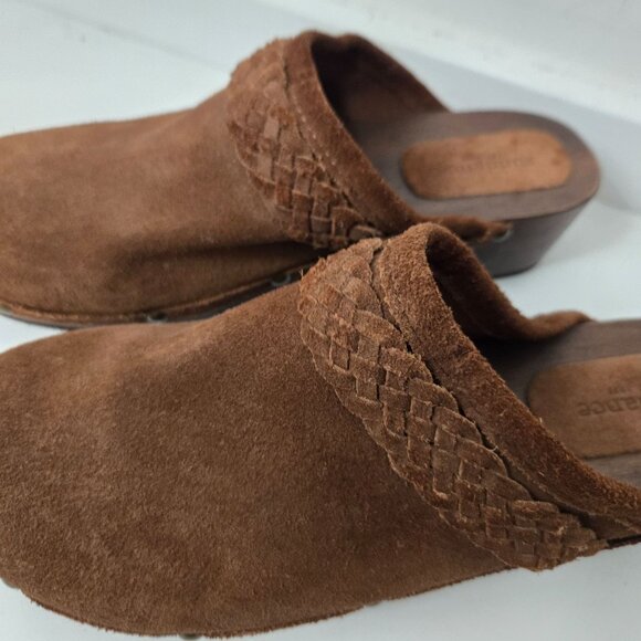 Sundance Brown Suede Mules, size 9 - Picture 9 of 11
